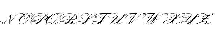 Monetto-ExpandedItalic Font UPPERCASE