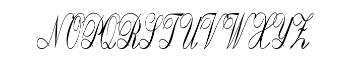 Monetto-ExtracondensedItalic Font UPPERCASE