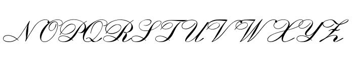 Monetto-Italic Font UPPERCASE