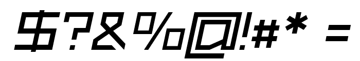 MoonpoolItalic Font OTHER CHARS