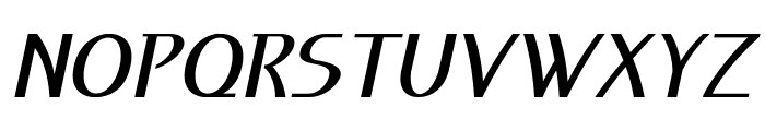 Morsel-BoldItalic Font UPPERCASE