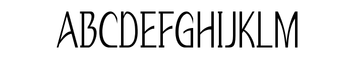 Morsel-CondensedRegular Font UPPERCASE