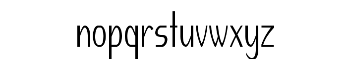 Morsel-CondensedRegular Font LOWERCASE