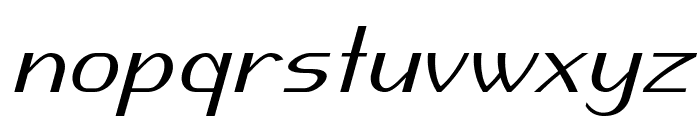 Morsel-ExpandedItalic Font LOWERCASE