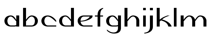 Morsel-ExtraexpandedRegular Font LOWERCASE