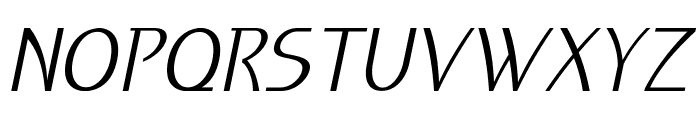 Morsel-Italic Font UPPERCASE
