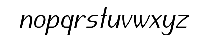 Morsel-Italic Font LOWERCASE