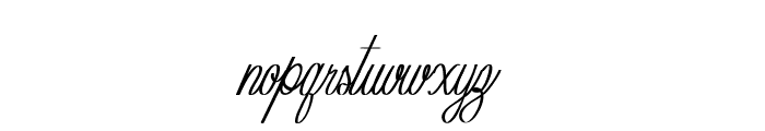 Mortimer-CondensedItalic Font LOWERCASE