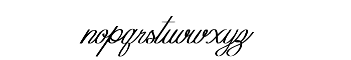 Mortimer-Italic Font LOWERCASE
