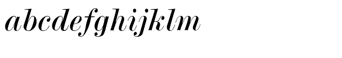 Modern No 20 Italic Font LOWERCASE