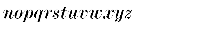 Modern No 20 Italic Font LOWERCASE