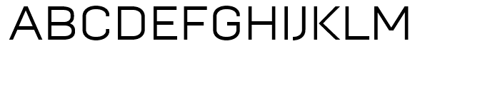 Moderna Unicase Light Font UPPERCASE