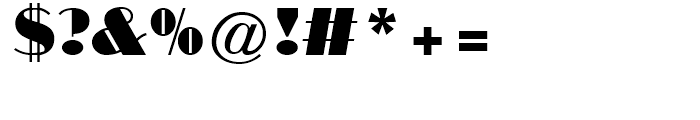 Modernique Regular Font OTHER CHARS