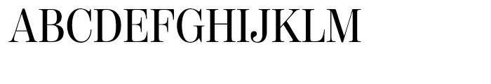 Moderno FB Condensed Regular Font UPPERCASE