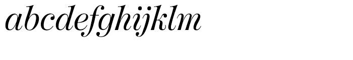 Moderno FB Regular Italic Font LOWERCASE