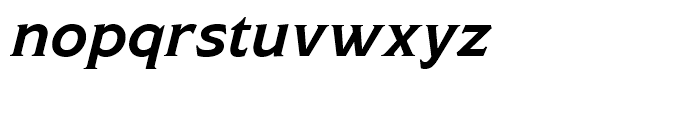 Modesto Text Medium Italic Font LOWERCASE