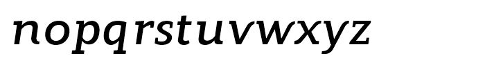 Modum Bold Italic Font LOWERCASE