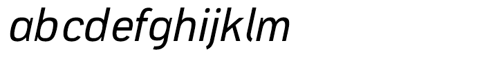 Modus Italic Font LOWERCASE