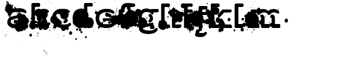 Monkey Insinuation Regular Font LOWERCASE