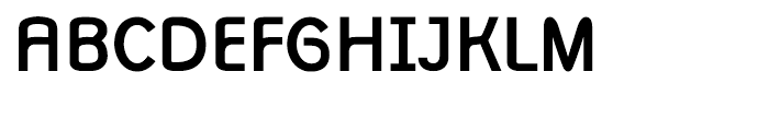 Monolith Sans Bold Font UPPERCASE