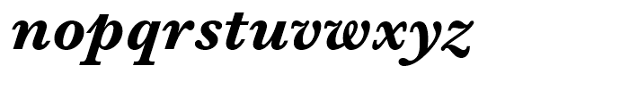 Monotype Baskerville eText Bold Italic Font LOWERCASE