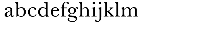 Monotype Baskerville eText Roman Font LOWERCASE