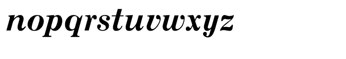 Monotype Century Bold Italic Font LOWERCASE