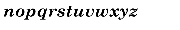 Monotype Century Schoolbook Cyrillic Bold Italic Font LOWERCASE