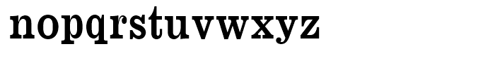 Monotype Clarendon Regular Font LOWERCASE