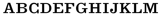 Monotype Egyptian 72 Extended Regular Font UPPERCASE