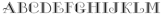 Monotype Gallia Regular Font LOWERCASE