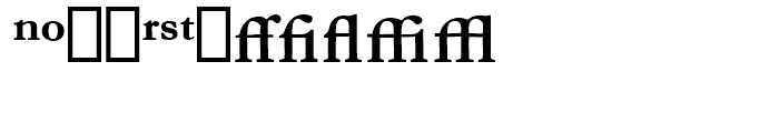 Monotype Garamond Expert Bold Font UPPERCASE