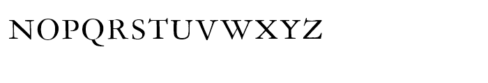 Monotype Garamond Expert Font LOWERCASE