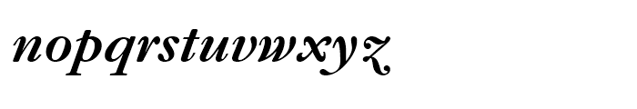 Monotype Garamond WGL Bold Italic Font LOWERCASE