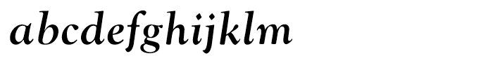 Monotype Goudy Bold Italic Font LOWERCASE