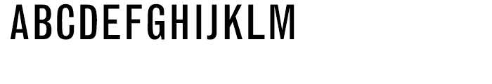 Monotype Grotesque Condensed Font UPPERCASE