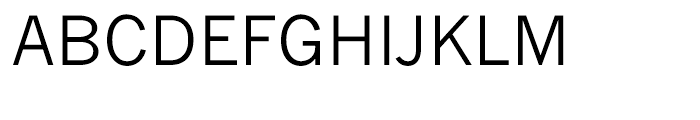 Monotype News Gothic Regular Font UPPERCASE