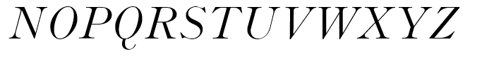 Monotype Old Style Italic Font UPPERCASE