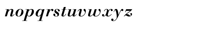Monotype Walbaum Medium Italic Font LOWERCASE