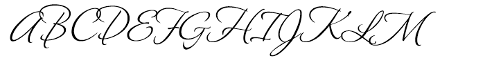 Montague Script Regular Font UPPERCASE