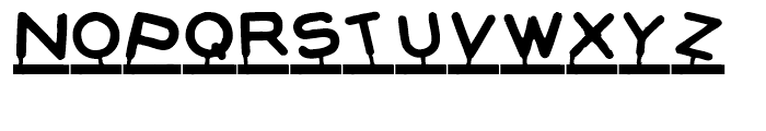 Montaplex Regular Font UPPERCASE