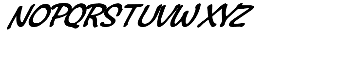 Montauk Bold Italic Font UPPERCASE