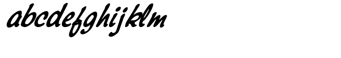 Montauk Bold Italic Font LOWERCASE