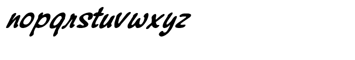 Montauk Bold Italic Font LOWERCASE