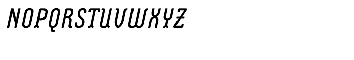Montix Italic Font UPPERCASE