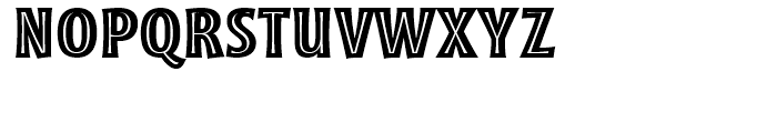 Moonglow Bold Condensed Font LOWERCASE