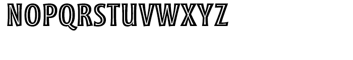 Moonglow Semibold Condensed Font LOWERCASE