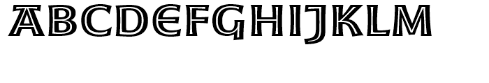 Moonglow Semibold Extended Font LOWERCASE