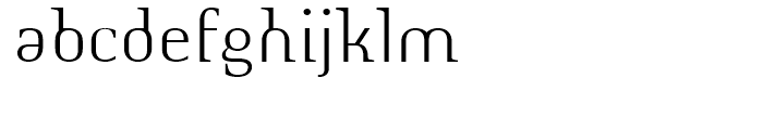 Morphica Regular Font LOWERCASE