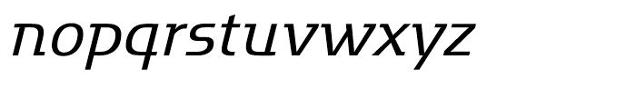 Motter Factum Book Italic Font LOWERCASE